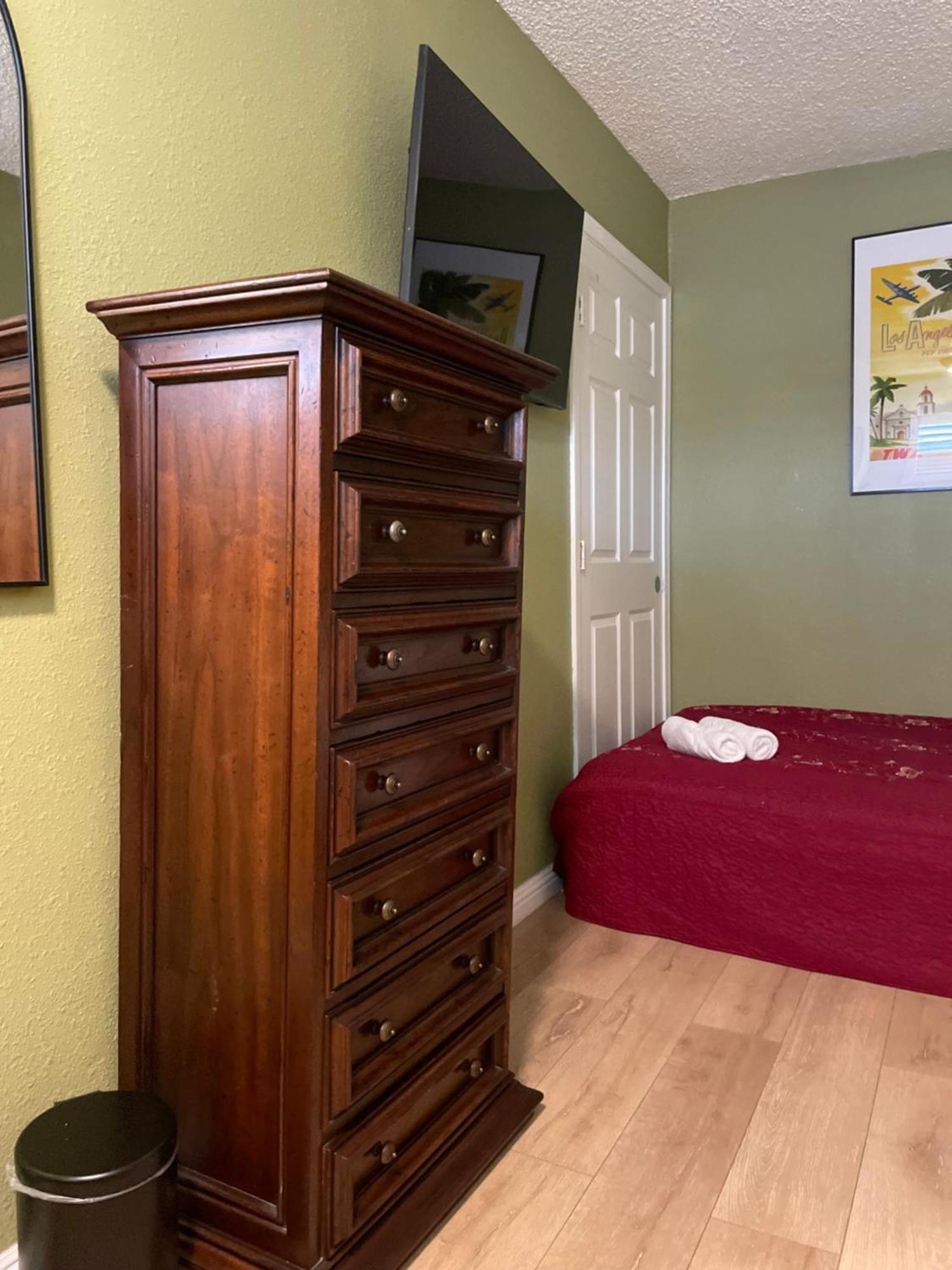 Private Room In Los Angeles With Ac, Strong Wifi, Smart Tv, Work Desk Near Sofi Stadium Luaran gambar